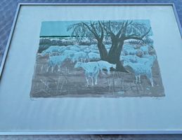 Lithografie 97/150 von Anny Vonzun, 50x65 cm