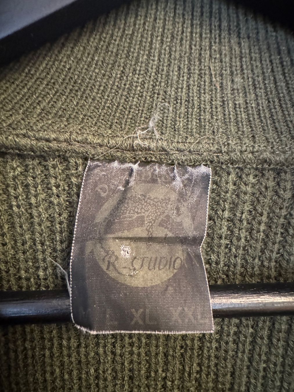 Maglioni & Felpe: Vintage Herren Pullover, Gr. L, Dunkelgrün – Usato da Zürich venduto da nils.alex 4