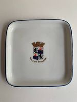 Cendrier en porcelaine "Golf de Divonne"