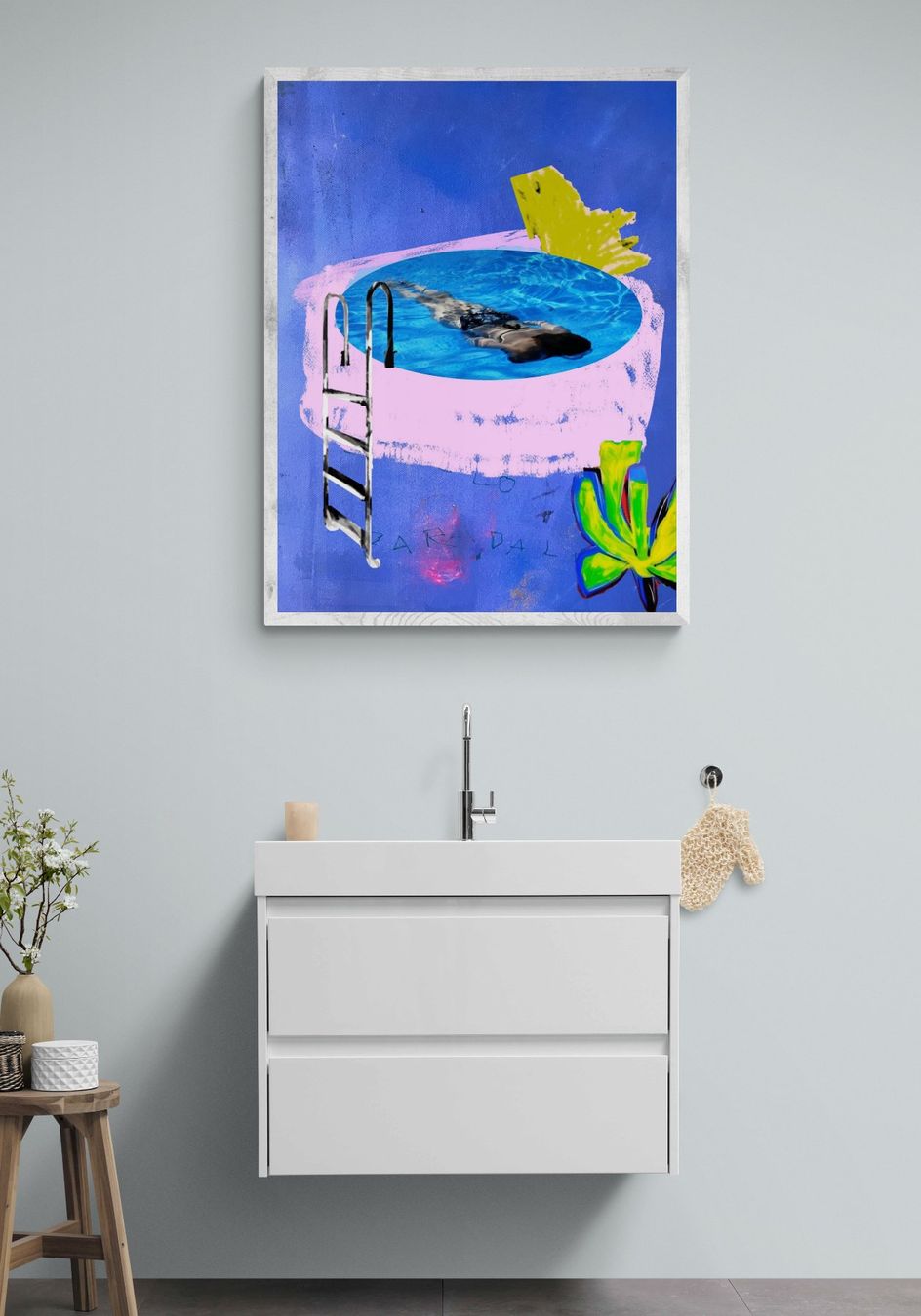 Poster & Bilder: Pink Pool – Neu und originalverpackt aus Hergiswil NW von WonderprintsCH 6