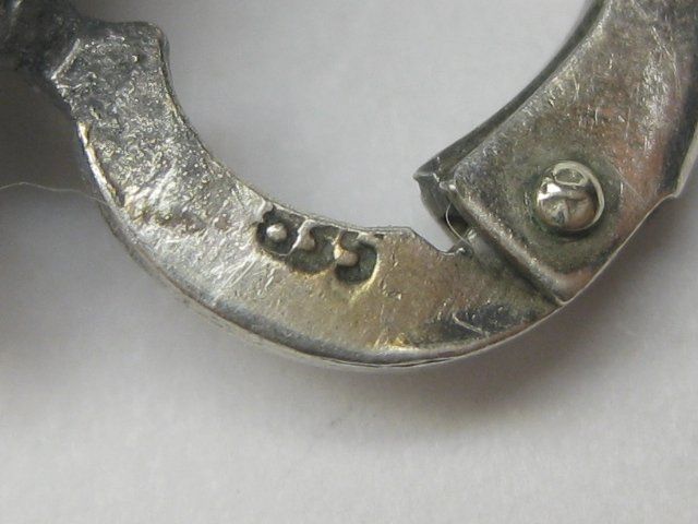 Orecchini pendenti & Orecchini a lobo: Antik Ohrringe Ohrclips Silber 835 Blatt – Usato da Ermatingen venduto da Decovin 8