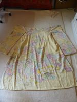 KIMONO FRAUEN FURISODE 1 JAPAN 100% SEIDE ANTIK 1950 -SAUBER