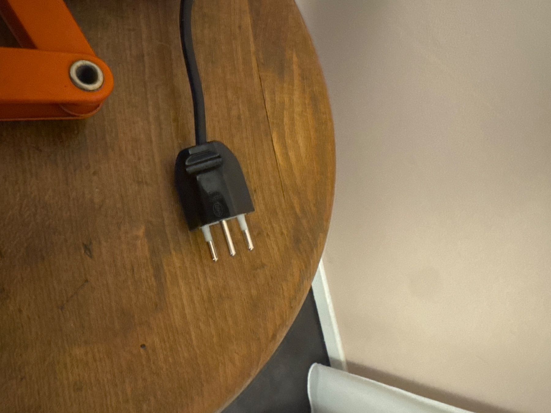 Lampade: Vintage Scherenlampe orange, Hustadt 1970er – Usato da Schaffhausen venduto da Mano99 9