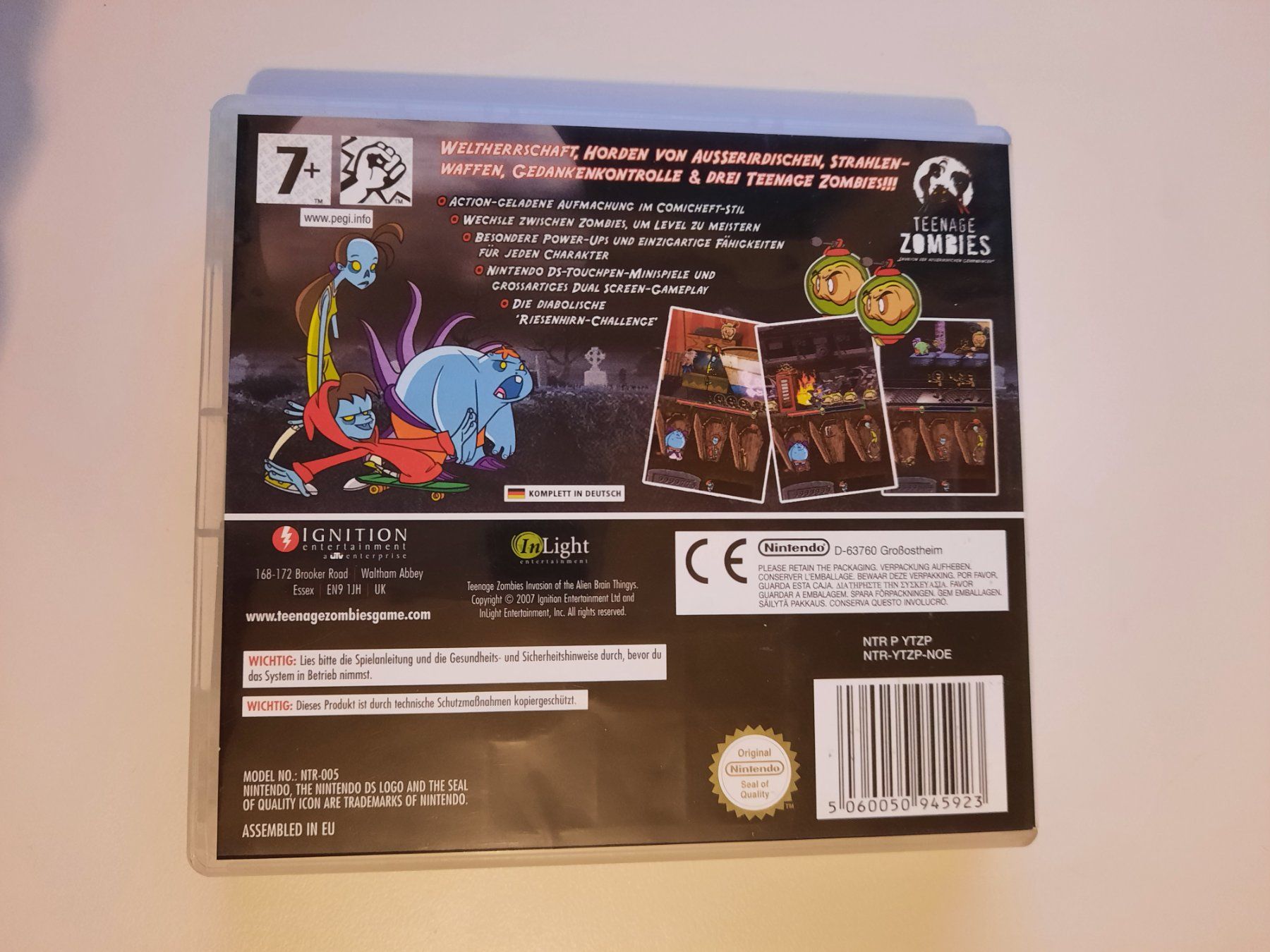 Nintendo Spiele: Teenage Zombies /DS – Gebraucht aus Münchenstein von 2DGames 1