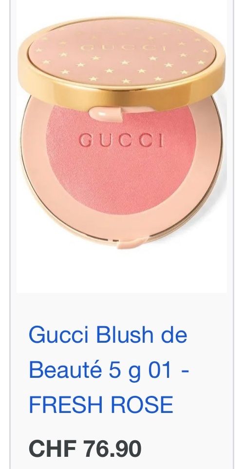 Gucci Make-up: GUCCI Blush NP. 76.90 – Nuovo (secondo la descrizione) da Rüfenacht BE venduto da Milena_1 3