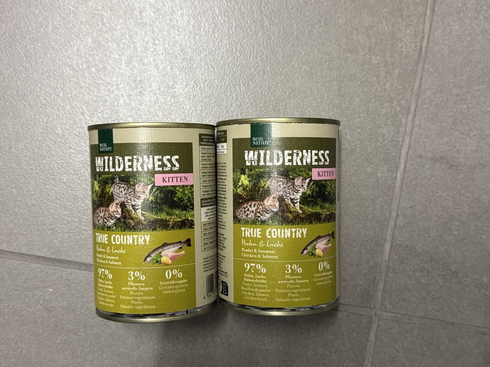 Mangimi: Div. Katzenfutter (Kitten) / MultiFit, Wilderness, Premiere – Nuovo e nell'imballaggio originale da Rothrist venduto da philara13 3