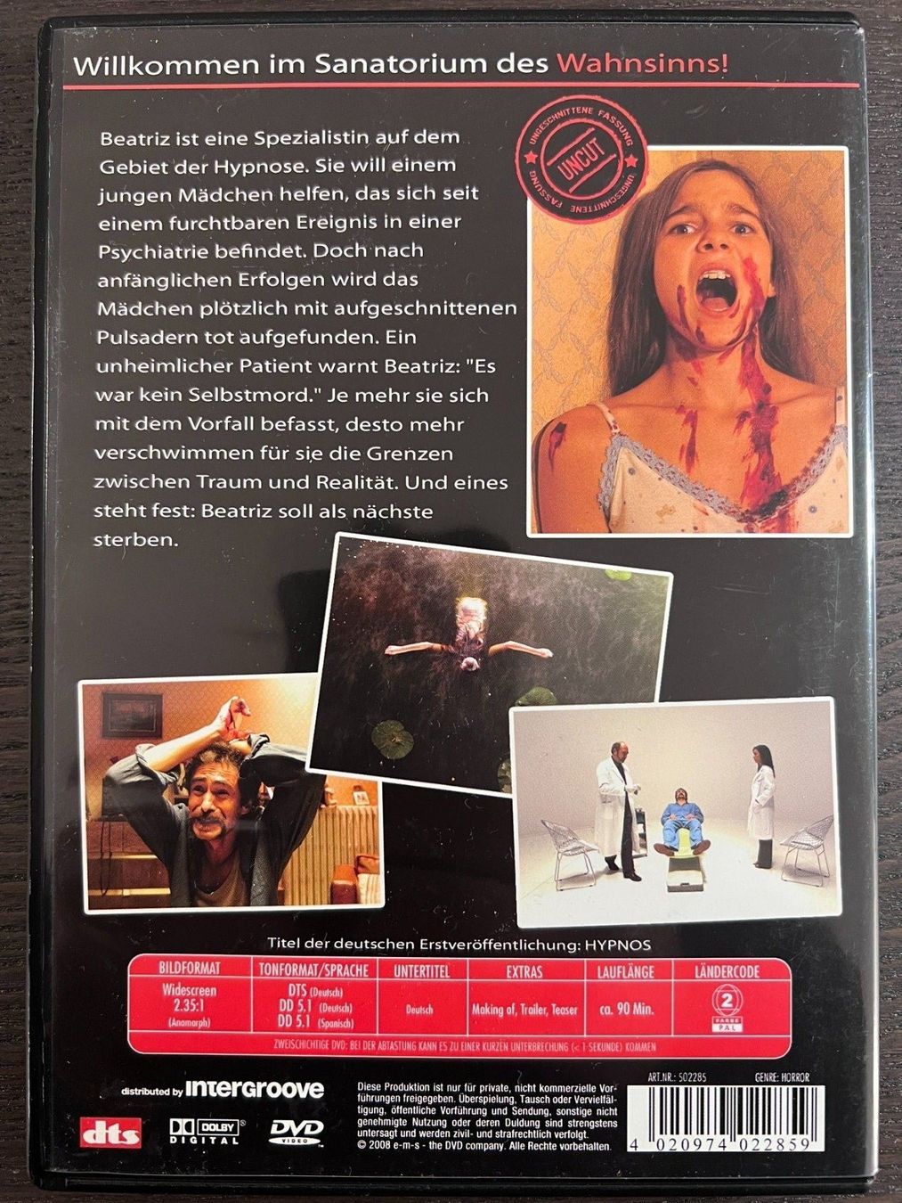 Tutti i DVDs: Trauma – Usato da Zürich venduto da FilmFreunde 1