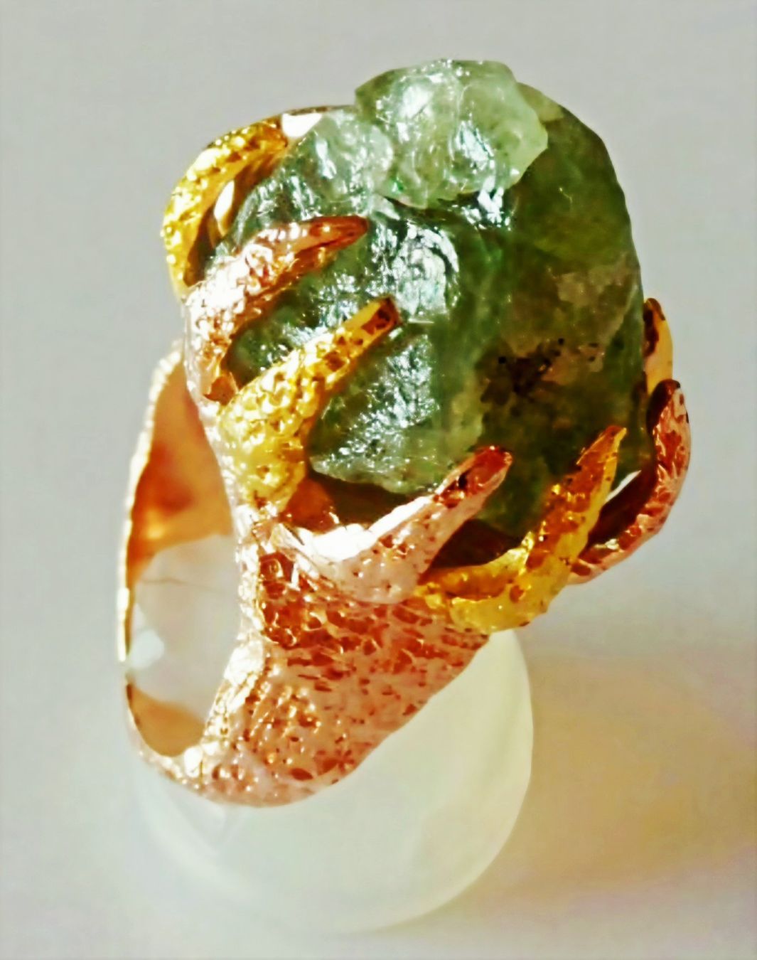 Bagues: Naturbelassener Peridot Ring – Neuf (Voir description) à Zürich par adriben 4