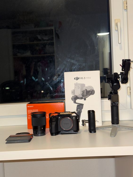 Sony Alpha 7 IV - SETUP MIT SMALLRIG, DJI RS3, SIGMA 16MM (Gebraucht ...