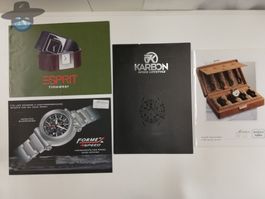 Uhren Prospekte - Formex Esprit Karbon - Scatola del tempo