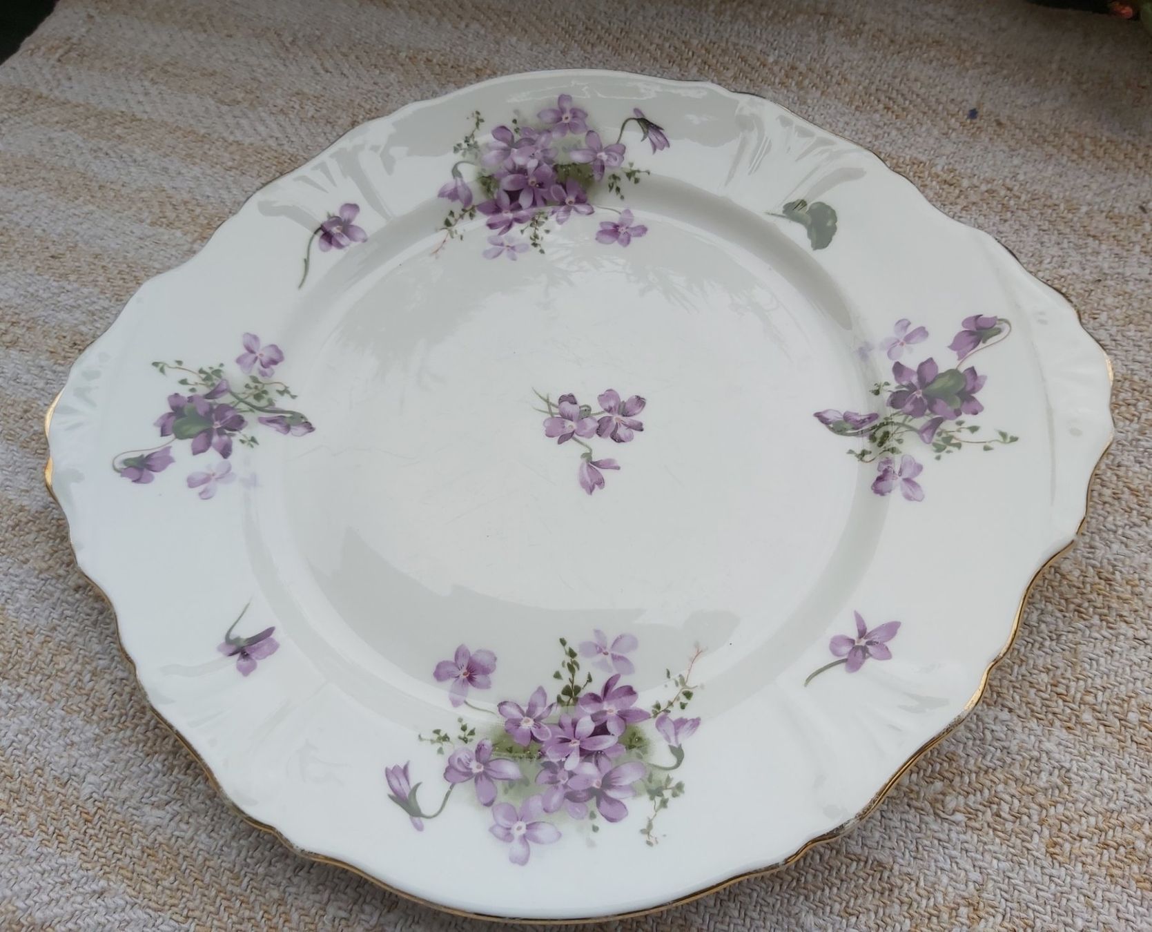 Spode Plateaux: Gebäckteller Spode Hammersley Weilchen – D'occasion à Bern par aronari