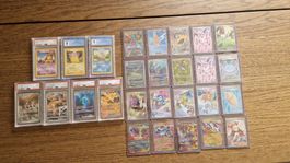 Pokémon Sammlung zu verkaufen - Inkl. gegradete Karten