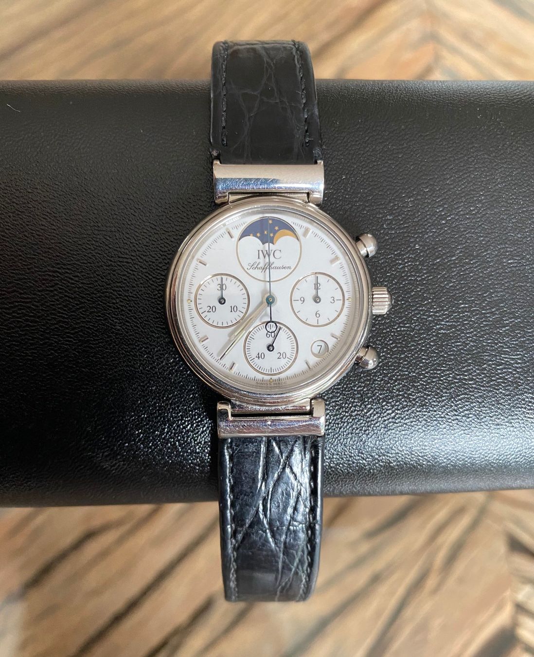 IWC Orologi: IWC Lady Da Vinci Chronograph – Usato da Dübendorf venduto da breitling14