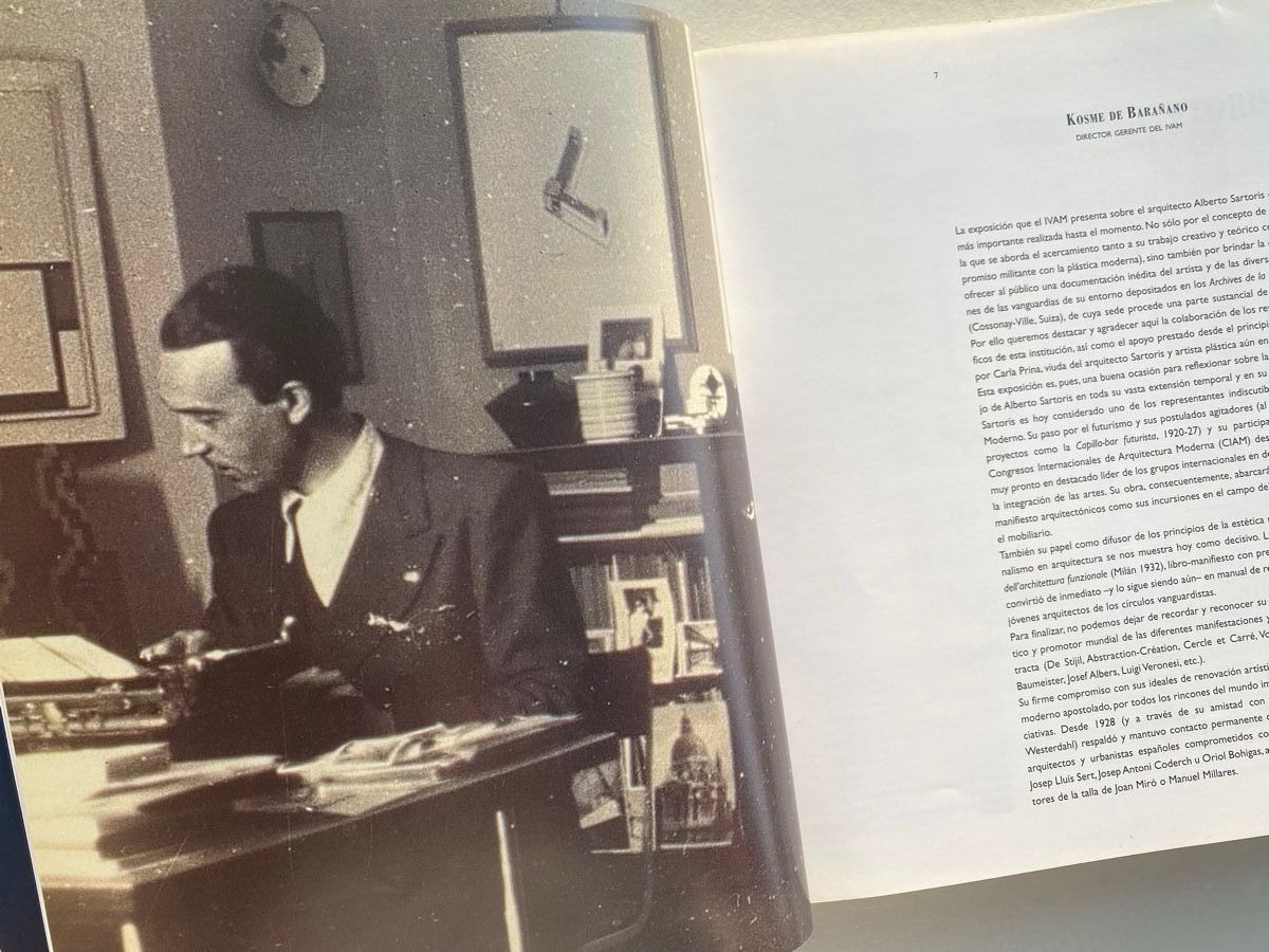 Bücher: Alberto Sartoris Architektur Buch Spanisch/Englisch – Gebraucht aus Zürich von lesgarcons 1