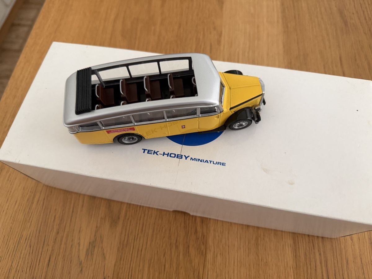 Saurer Modellautos: Saurer 3CT1D Postbus – Gebraucht aus Schaffhausen von KellerJuerg