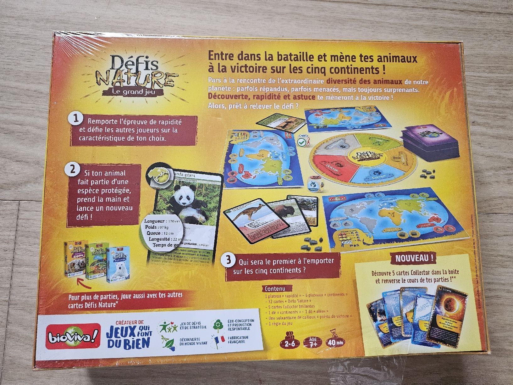 Giochi: Jeu neuf "Défis Nature", Bioviva! 7+ – Nuovo e nell'imballaggio originale da La Joux FR venduto da car_ck96 1