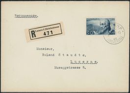 1929 - Pro Juventute - Brief - EF