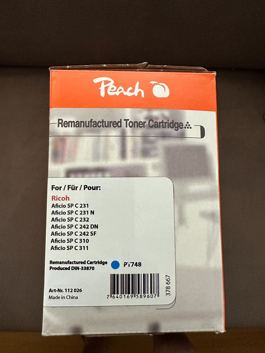 Ricoh Cartouches & Toner: 4 Stk. Toner Peach/ Ricoh – D'occasion à Strengelbach par Bonnies1 1