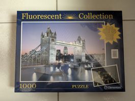 Puzzle Clementoni Tower Bridge 1000 Teile fluoreszierend