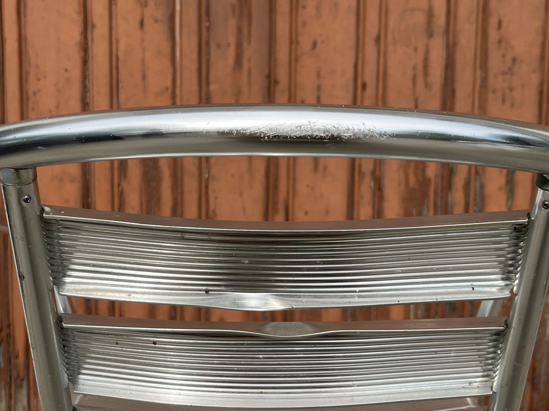 Stühle: Chaises en aluminium type café – Gebraucht aus La Chaux-de-Fonds von sar_w6hr 1