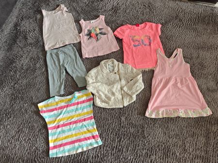 Mädchen Kleiderpaket, Grösse 104, Sommer, 7-teilig, Top!