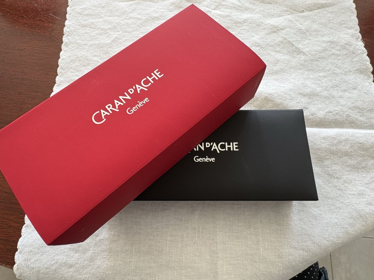 Caran D'Ache Penna & Evidenziatori: Caran D'Ache Varius Roller line – Nuovo e nell'imballaggio originale da Lugano venduto da Edera49 6