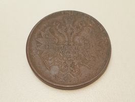 🇷🇺 Russia 2 Kopeks - 1863 Alexander II