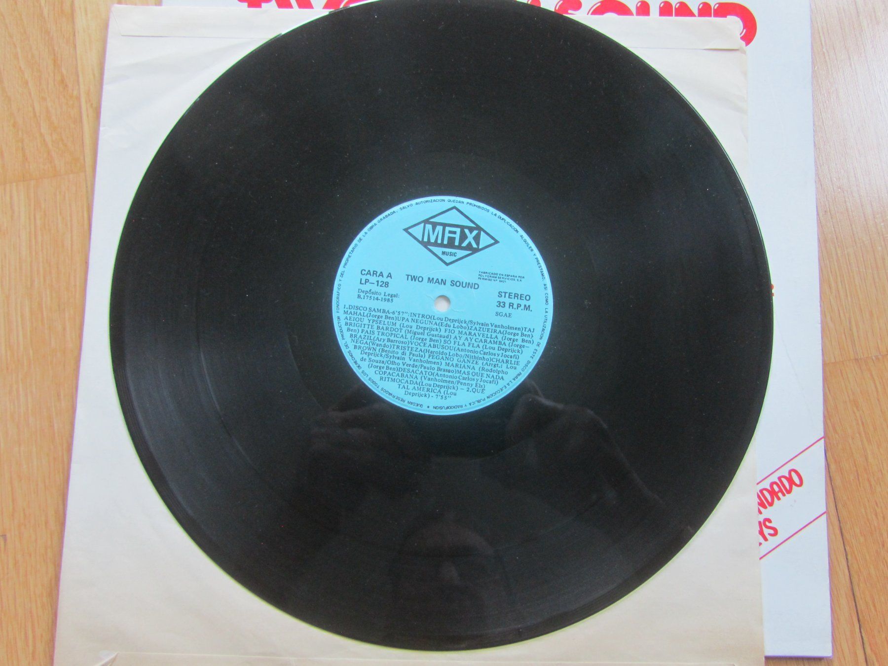 Vinyles: Two Man Sound - Disco Samba (Version Integra) Vinyl – D'occasion à Seengen par mikelele 1