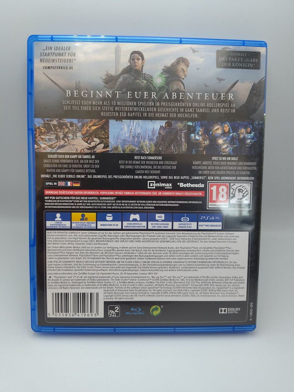 Sony Giochi: The Elder Scrolls Online Summerset (Playstation 4) – Usato da Kloten venduto da SuperRetroPixels 1
