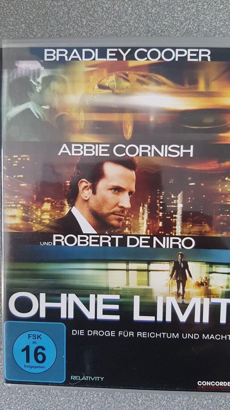Tutti i DVDs: DVD Ohne Limit / Bradley Cooper – Usato da Oetwil am See venduto da fineli2