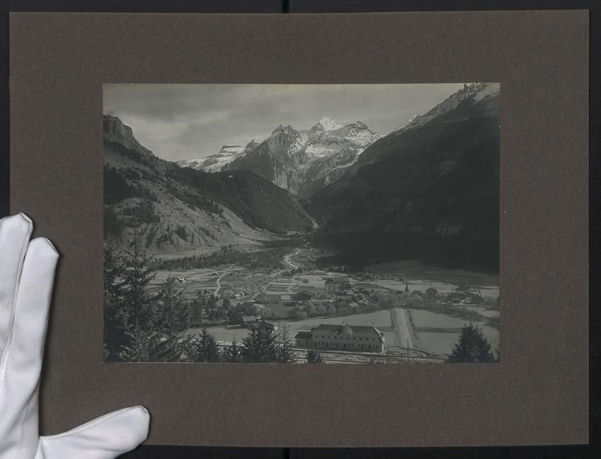 Fotografie &  Plakate: Fotografie Kandersteg, Panorama der Orts – Gebraucht aus Berlin von bartko-reher