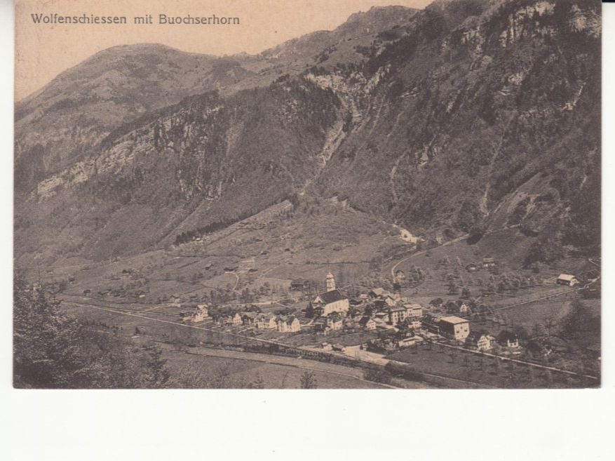 Cartoline postali: Wolfenschiessen 1919 – Usato da Bürglen TG venduto da StampGraf