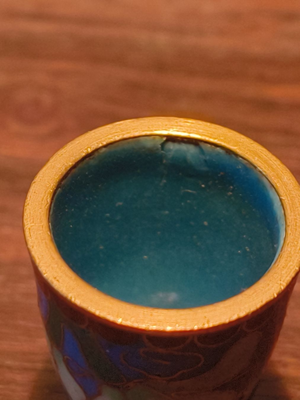 Ditali: Cloisonné Fingerhut Messing Emaille – Usato da stettlen venduto da VintageBern_ch 7