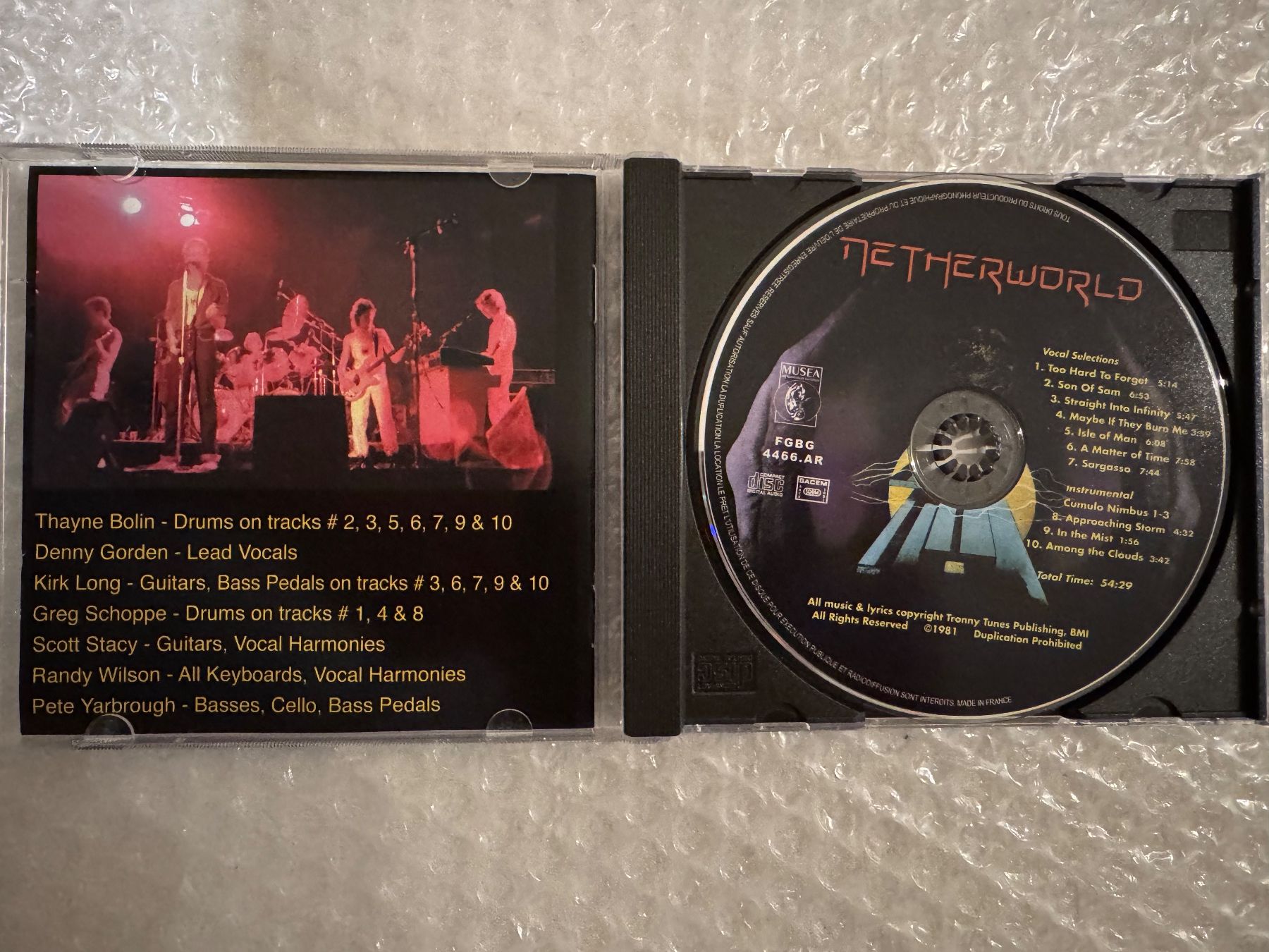 CDs: Netherworld - Same (Prog. Rock) – Gebraucht aus Duggingen von Kisha010 1