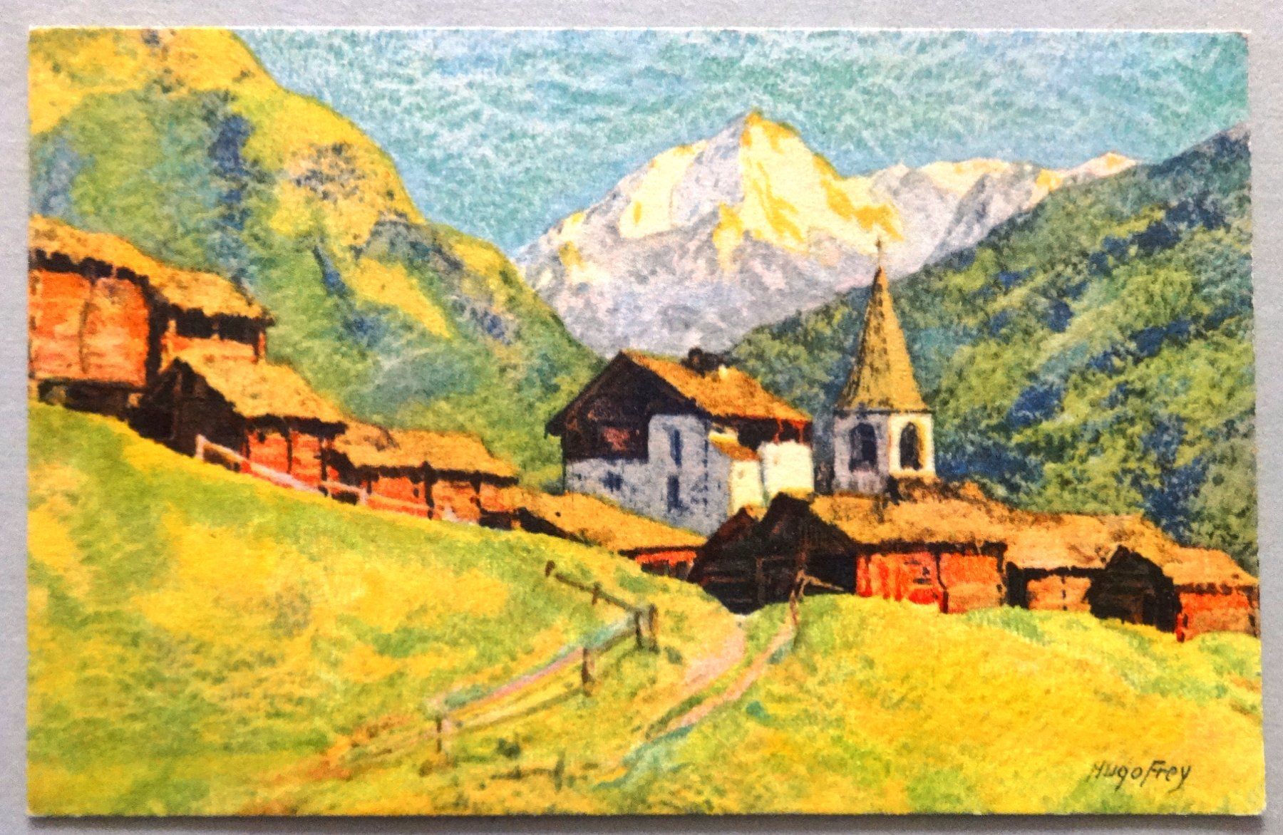 Ansichtskarten: La Sage (Valais) – Gebraucht aus Fétigny von Billy2miny
