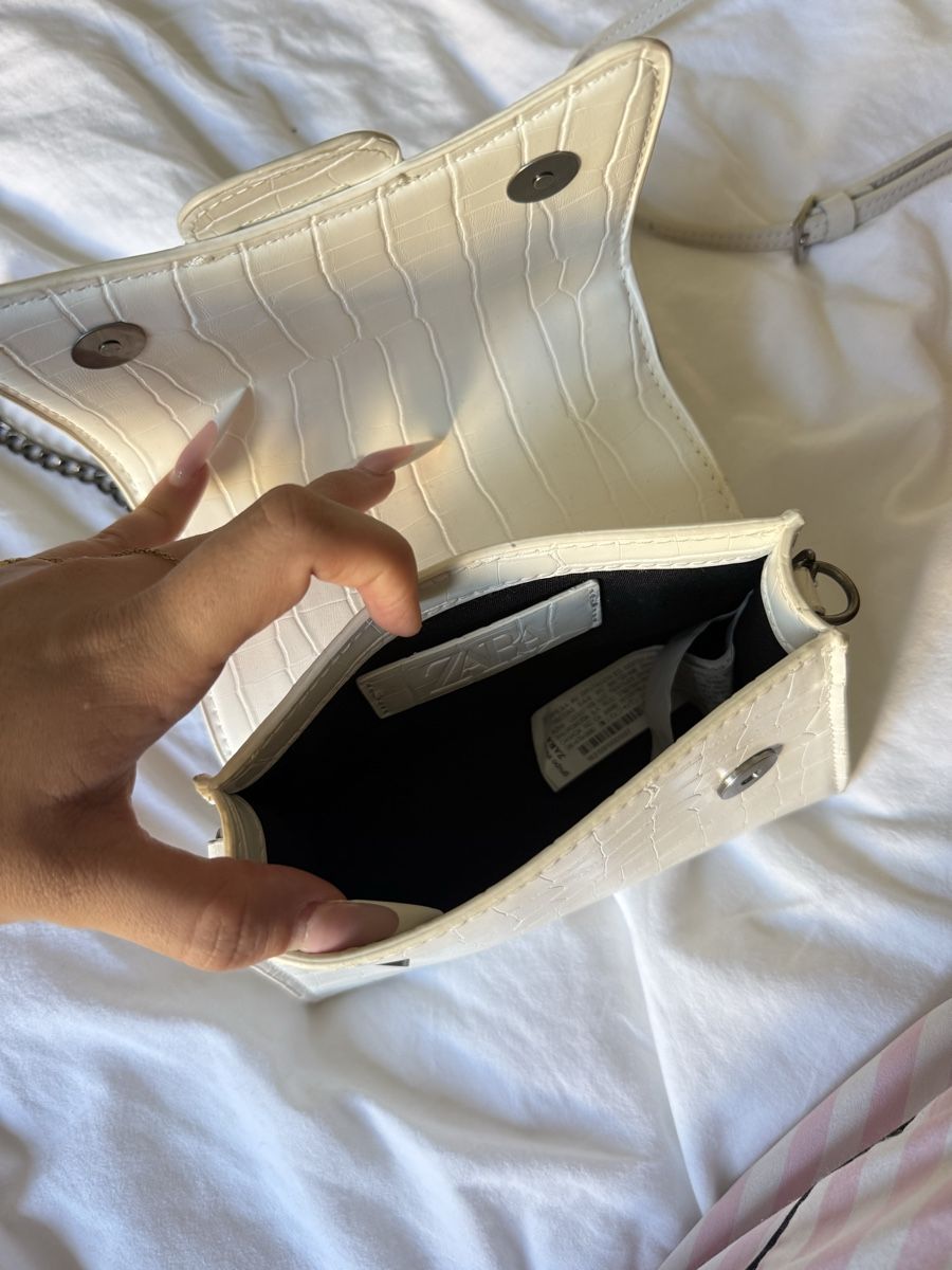 Zara Borse da donna: Sac Blanc Zara  – Usato da Genève venduto da abrdl 3