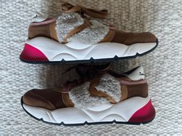 VOILE BLANCHE SNEAKER ECHT LEDER NEU & UNGETRAGEN GR. 39