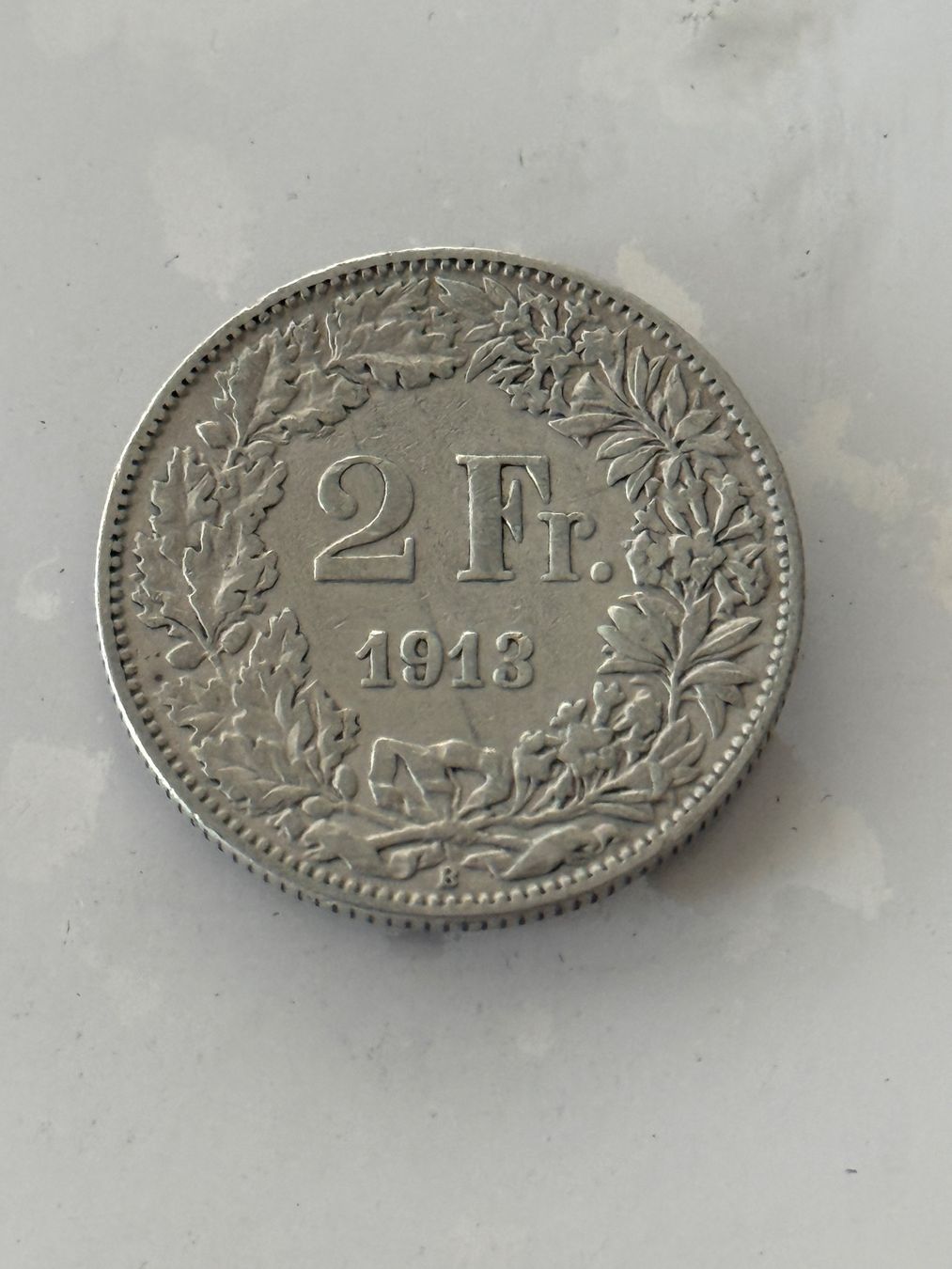 Tutti le monete: 2 Franken 1913  Rar – Usato da Wallisellen venduto da SWISS_SILVER1