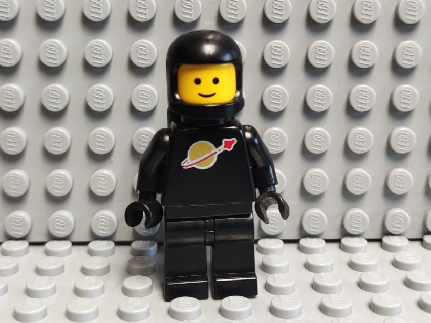 LEGO Classic Space Minifigur Schwarz Black Sp003 8 Kaufen Auf