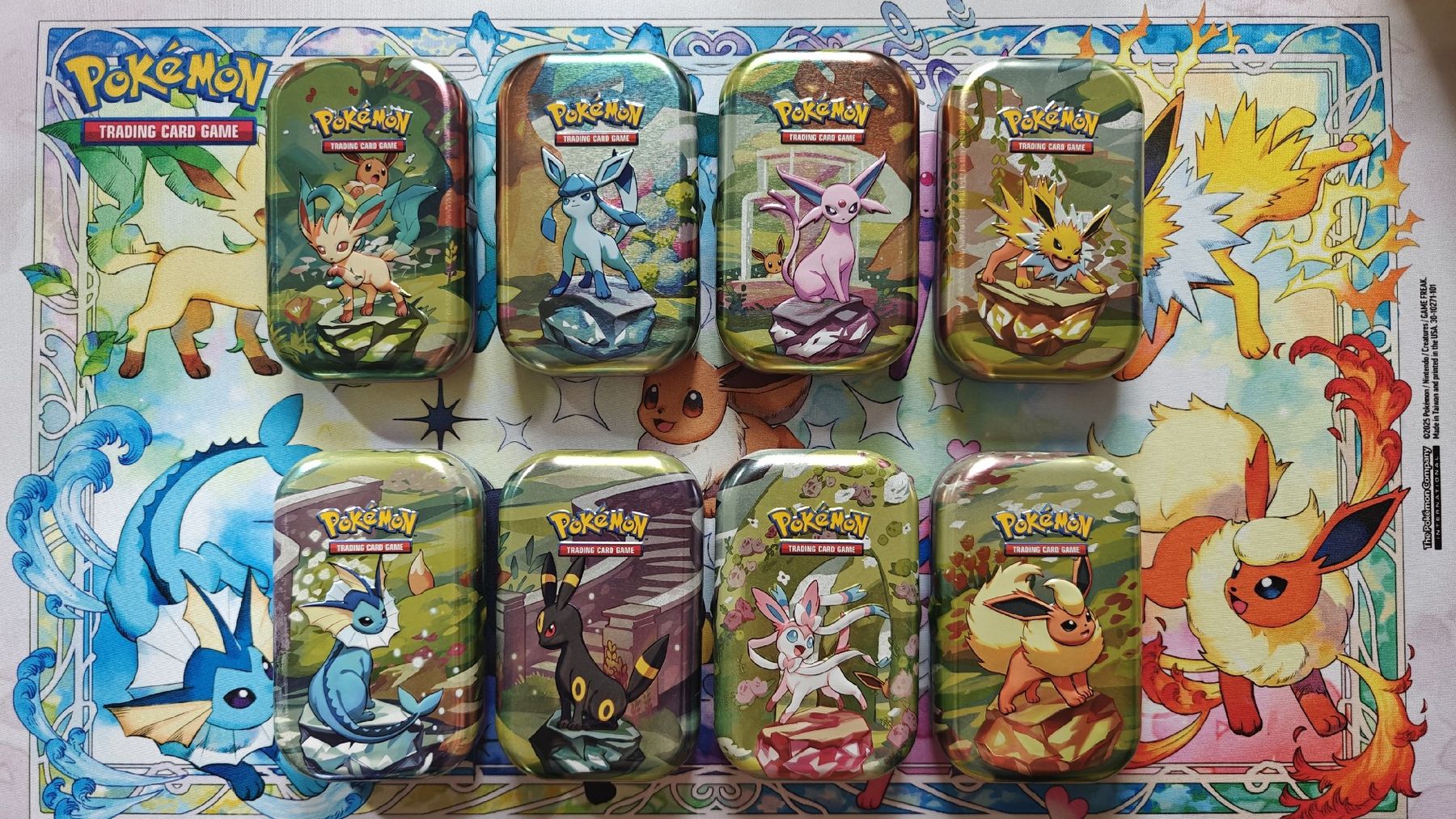 Pokémon Carte collezionabili: Prismatic Evolutions Mini Tins Art Set - Leer/Empty – Nuovo (secondo la descrizione) da Zürich venduto da cherizet