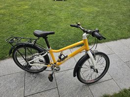 Kinder Fahrrad Woom 4 Gelb guter Zustand