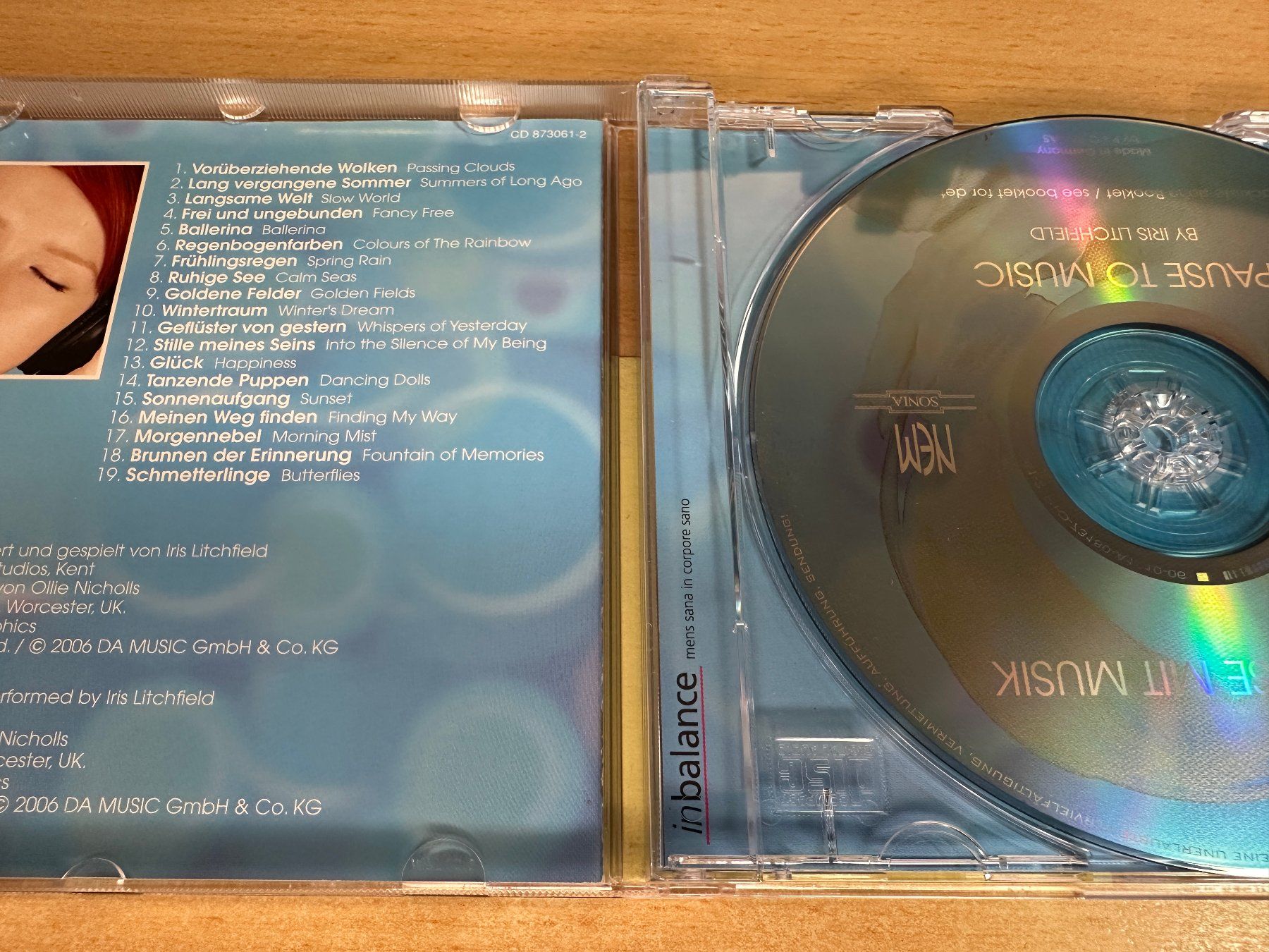 CD: H8 Iris Lichfield - Pause to Music – Usato da Rikon im Tösstal venduto da Alpenmutz 2