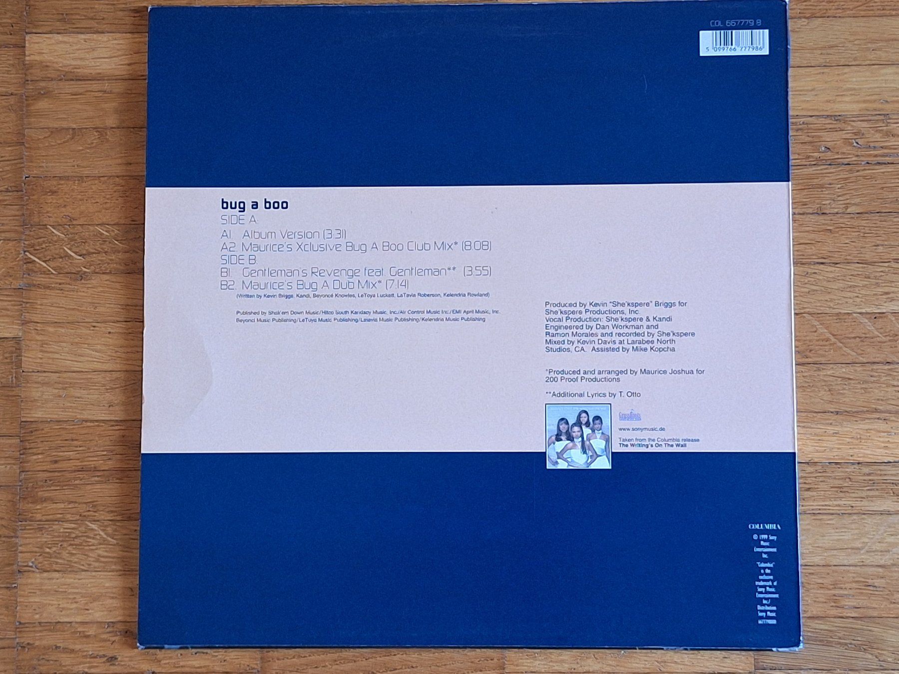 Dischi in vinile: Destiny's Child, Bug A Boo - 12" Maxi EU 1999 – Nuovo (secondo la descrizione) da Oberentfelden venduto da Musicud 1