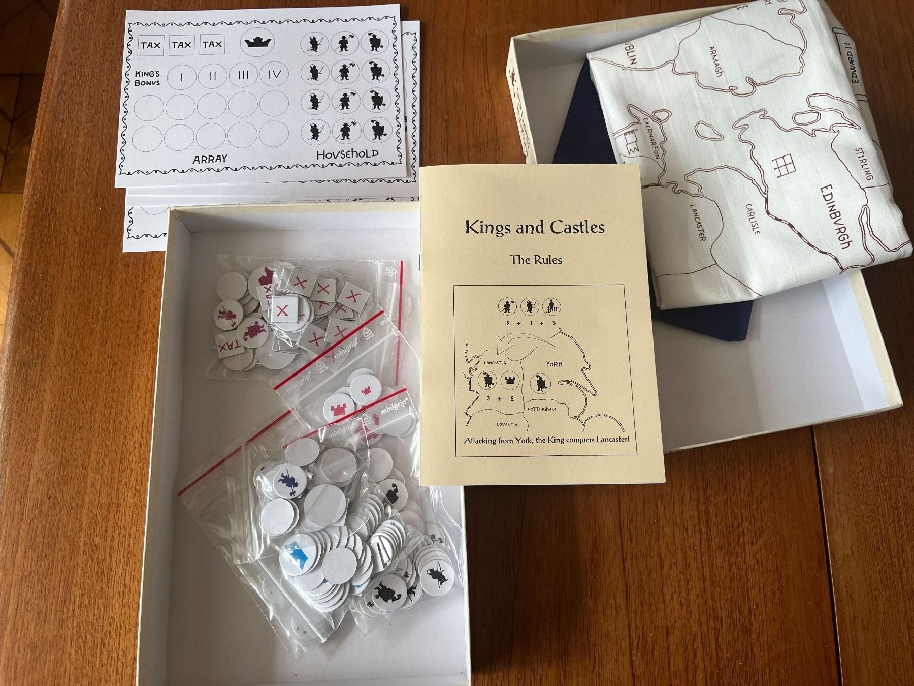 Giochi: Kings + Castles Gesellschaftsspiel – Nuovo (secondo la descrizione) da Bern venduto da Vineb 2