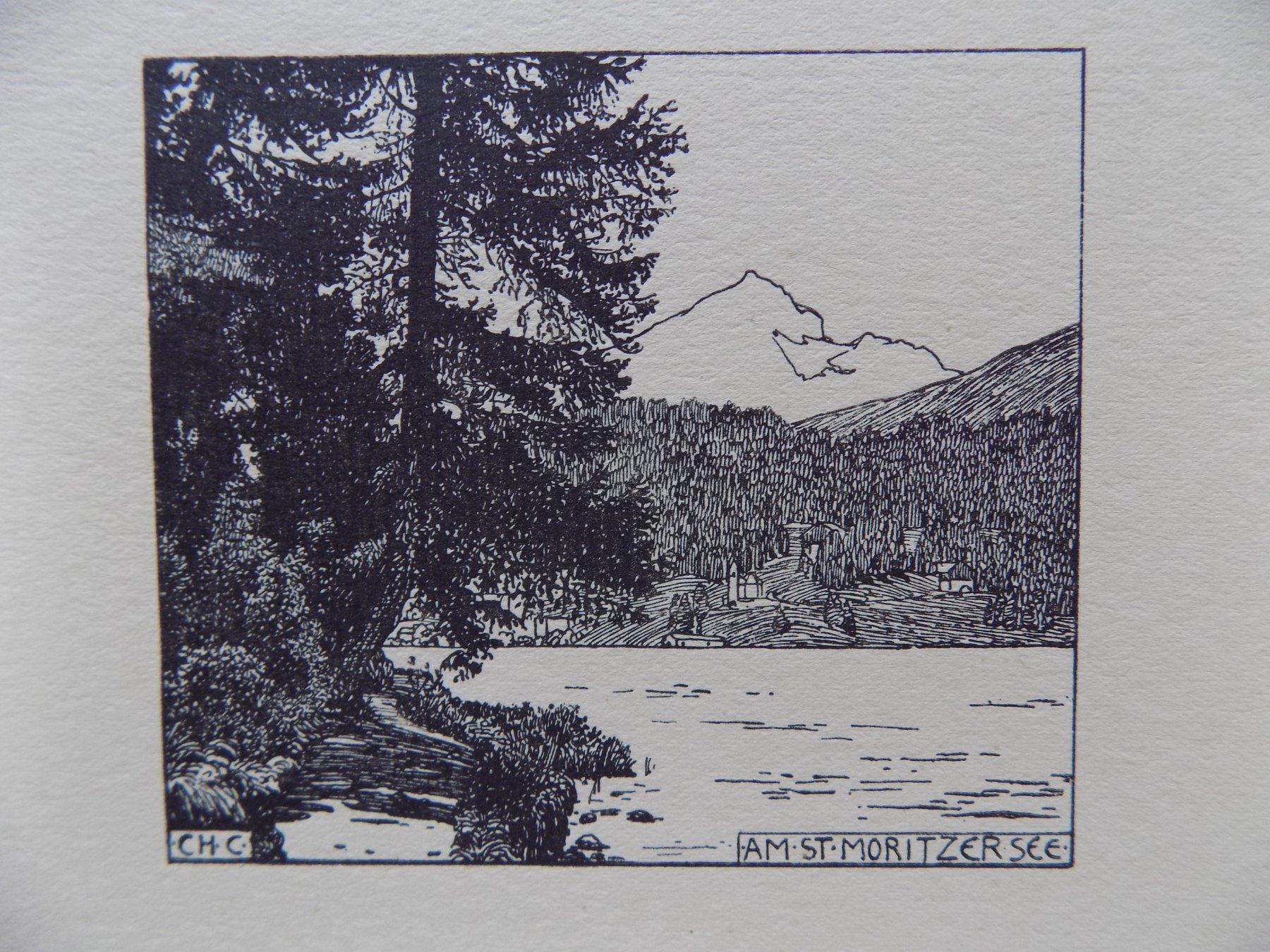 Gravures: St.Moritzer See – D'occasion à Risch par Rischli15 2