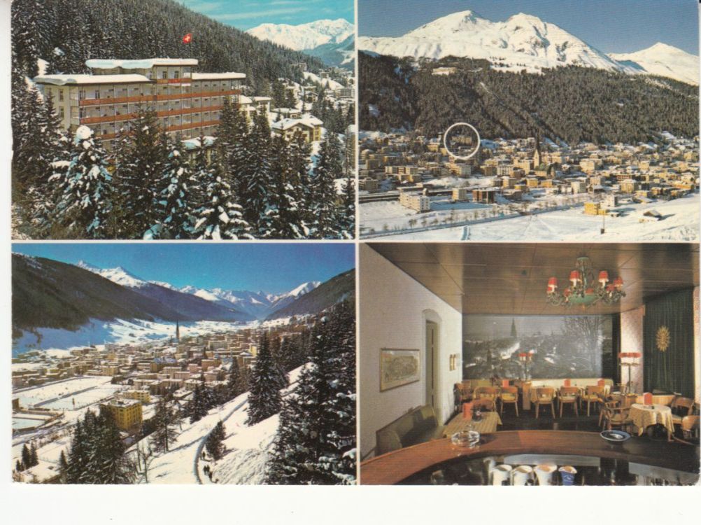 Cartoline postali: Davos Pischa 1986 – Usato da Bürglen TG venduto da StampGraf