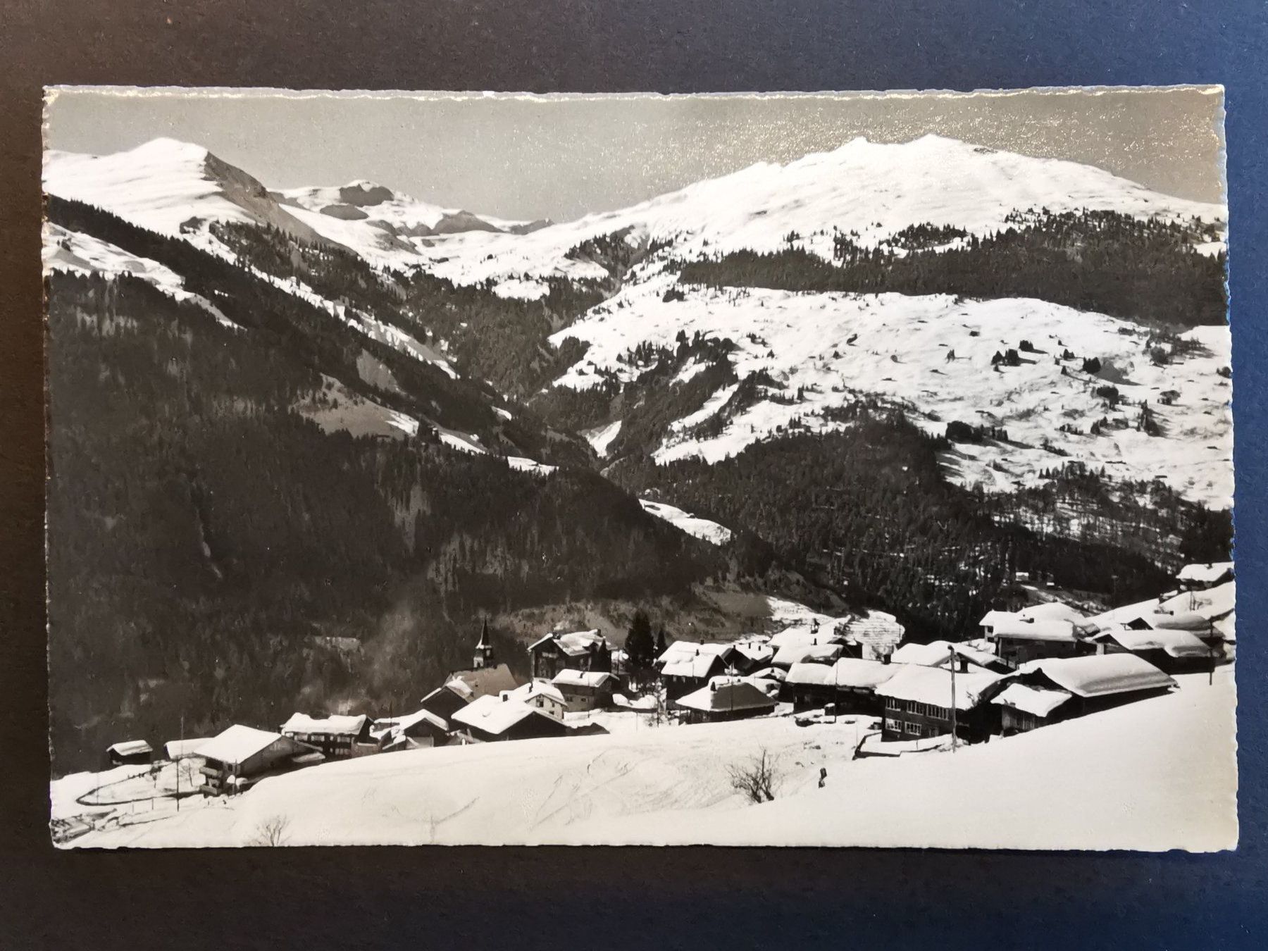 Ansichtskarten: Pany   Prättigau  Ansichtskarte   Graubünden  1956 – Gebraucht aus Rheineck von kat_7gld