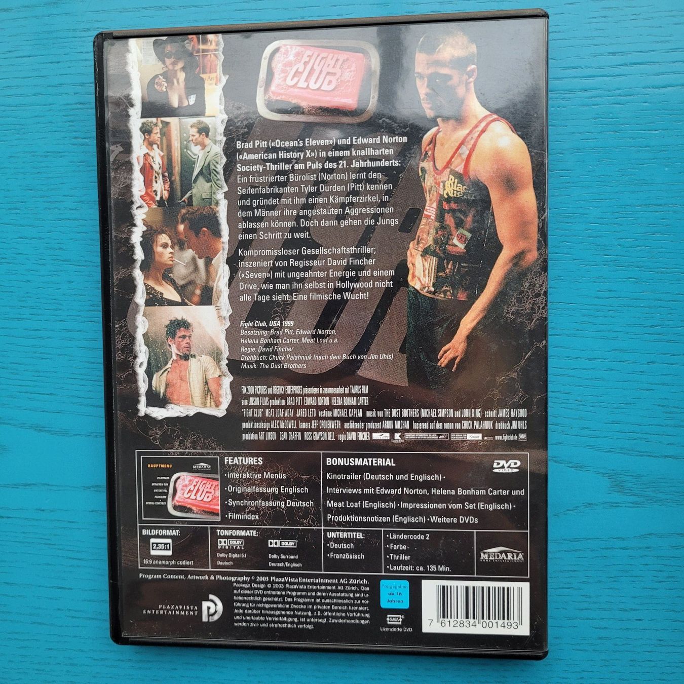 Tutti i DVDs: Fight Club - DVD – Usato da SCHÜBELBACH venduto da CoKaHa 1