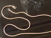 Schlangenkette, Silber, 45 cm, 925, made in Italy, 11 g
