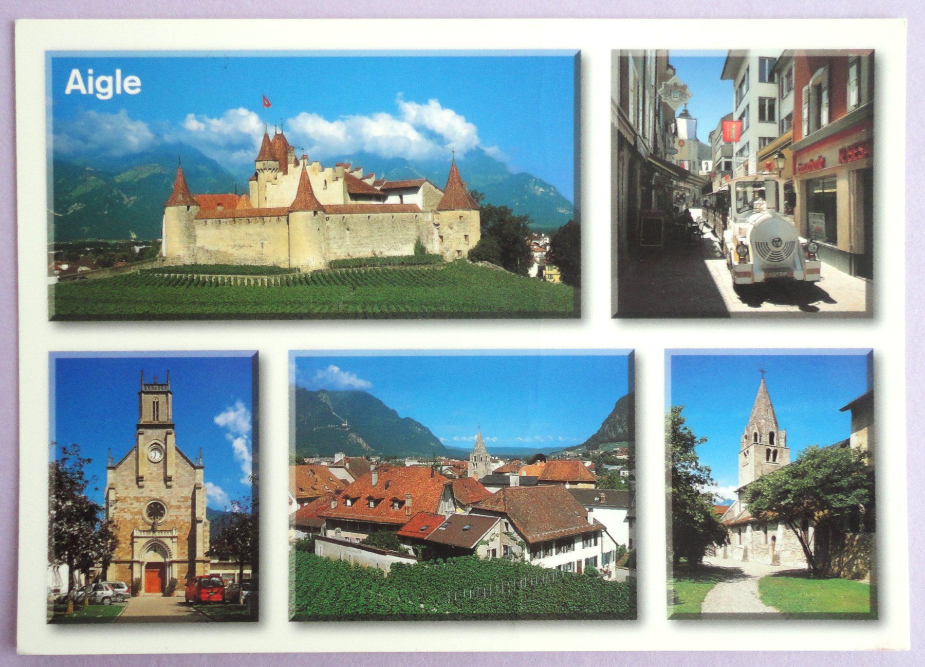 Cartoline postali: Aigle VD – Usato da Fétigny venduto da Billy2miny